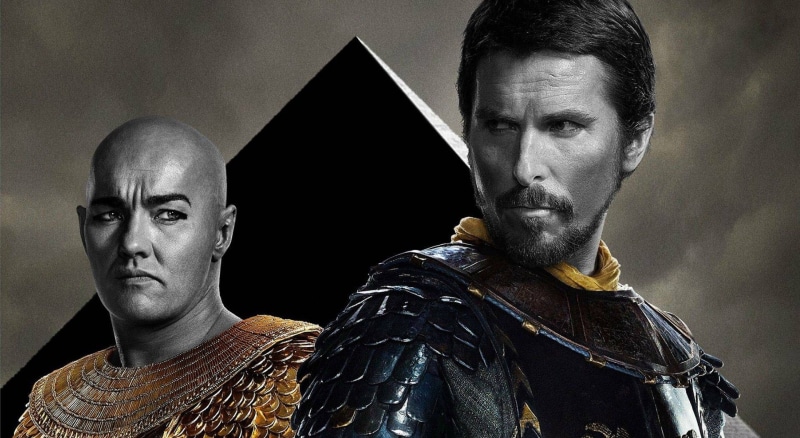 Movie, Egypt, Princes, sculpture, biblically-inspired, males, moses, actor, young adult, exodus, two people, Ramses, Egyptian, looking at camera, 1080P