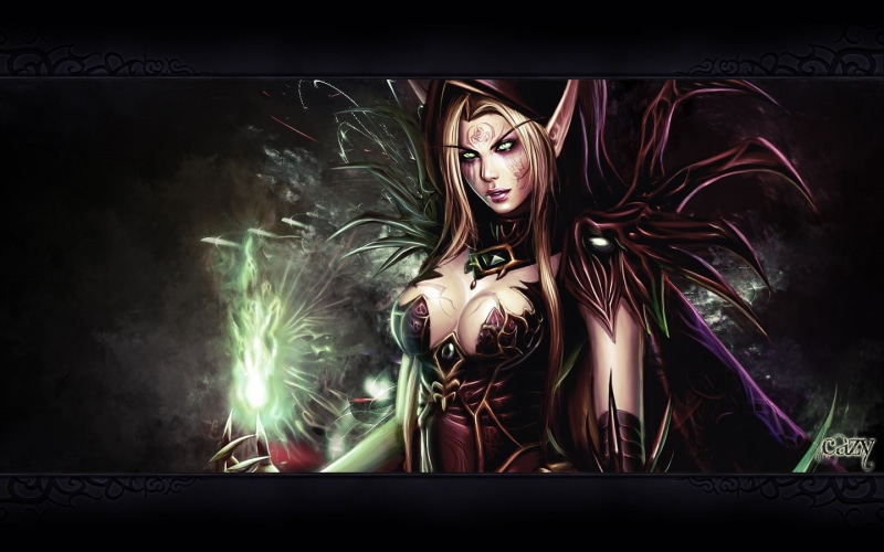 elves, valeera, sanguinar, games, x, art, video, world of warcraft, hd, 720P, world, warcraft