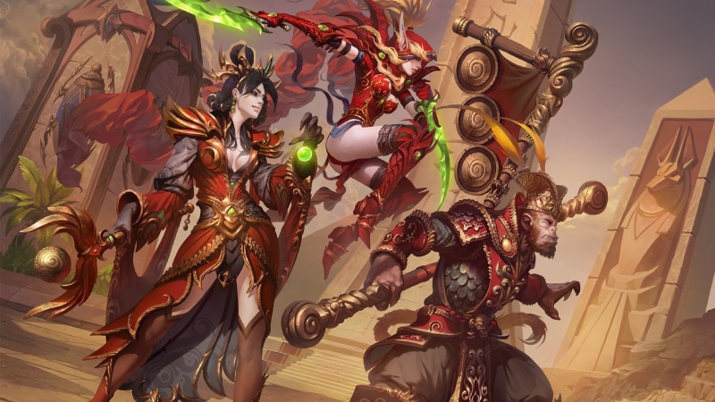 Heroes Of The Storm, Ming, Li, Valeera, 1080P, Monkey King, Samuro (Warcraft)