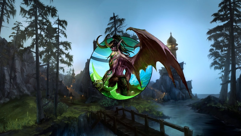 Illidan, Illidan Stormrage, World of Warcraft, 1080P