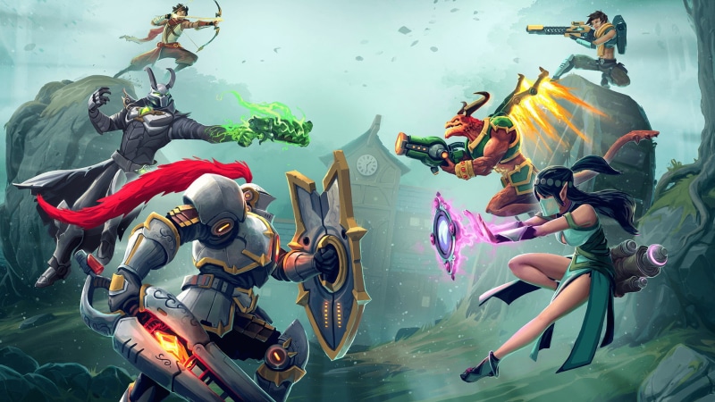 Androxus (Paladins), Paladins, Ying (Paladins), Paladins (Video Game), Kinessa (Paladins), Video Game, Drogoz (Paladins), Fernando (Paladins), 1080P, Sha