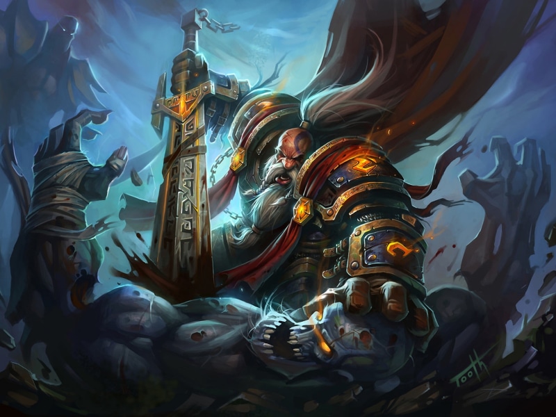 dwarfs, paladin, world of warcraft, 1080P, world, warcraft