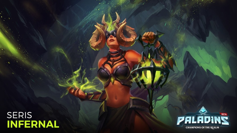 Seris (Paladins), Video Game, Paladins (Video Game), 1080P, Paladins