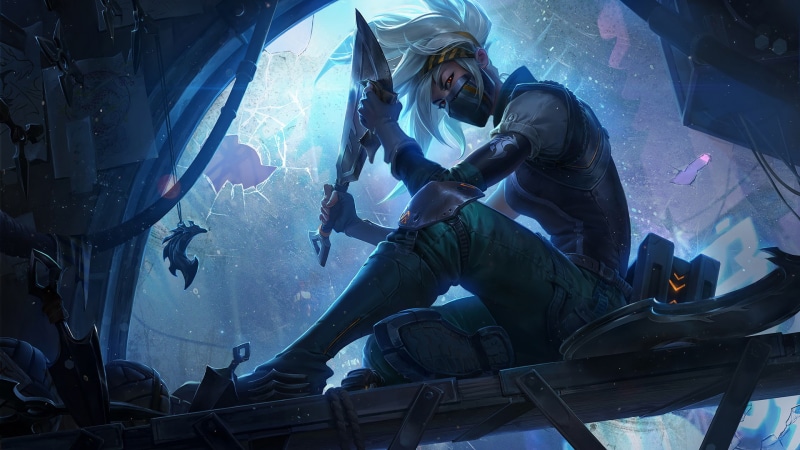 League of Legends, Akali(League of Legends), sword, 1080P