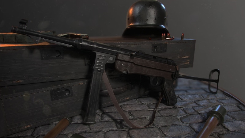 grenades, World War II, MP 40, 1080P, 9 mm, Nazi