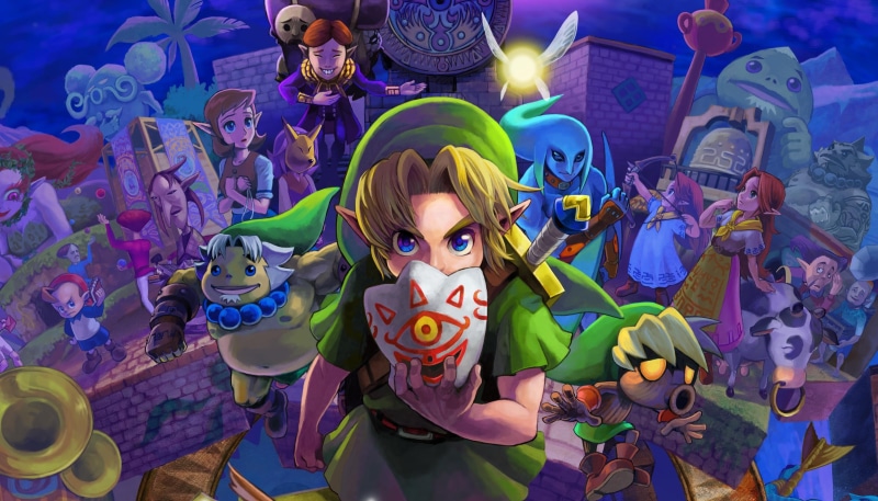 mask, Cremia, The Legend of Zelda, night, celebration, Link, Happy Mask Salesman, The Legend of Zelda: Majoras Mask, leisure activity, lifestyles, people