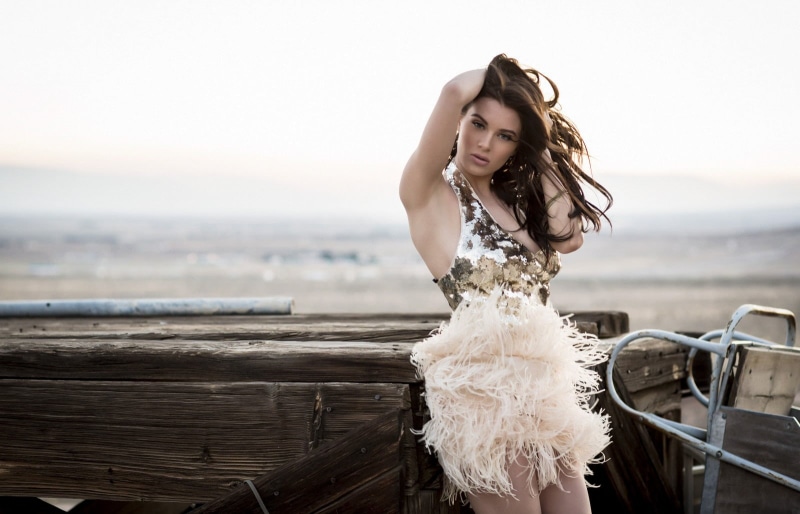Lana Rhoades, three quarter length, fashion, standing, one person, young adult, clothing, beautiful woman, young women, women outdoors, model, adult, beauty
