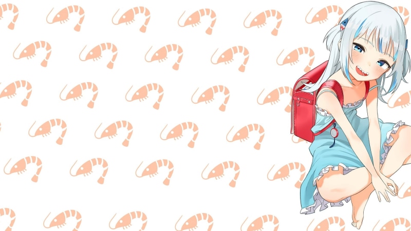shrimp, 1080P, Gawr Gura