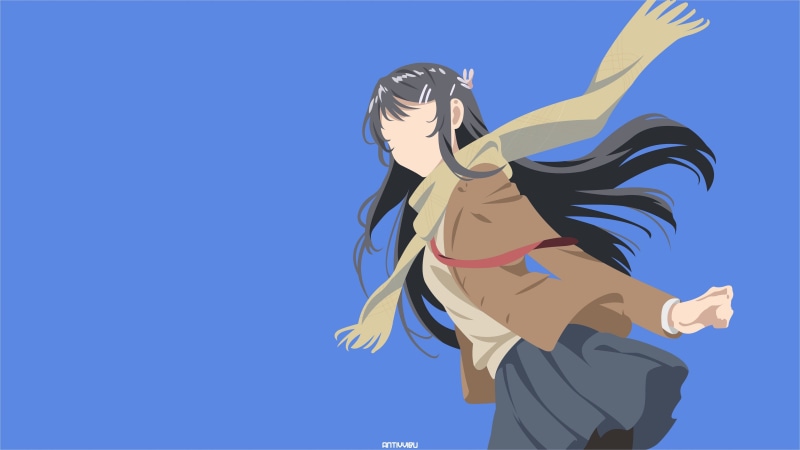 Anime, 4K, Mai Sakurajima, Rascal Does Not Dream of Bunny Girl Senpai