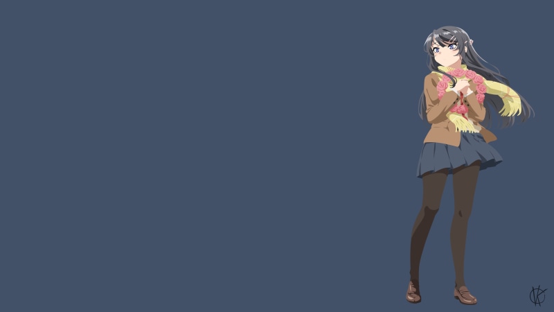 Mai Sakurajima, 4K, Rascal Does Not Dream of Bunny Girl Senpai, Anime