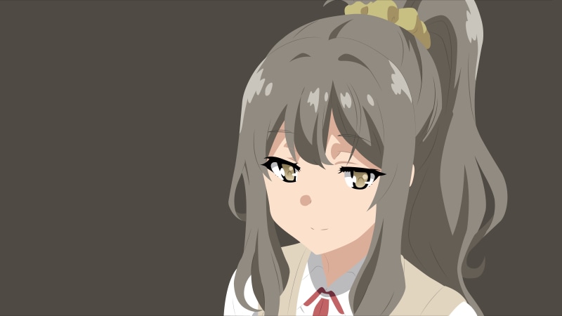 8K, Anime, Rascal Does Not Dream of Bunny Girl Senpai, Rio Futaba