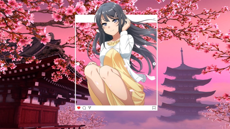 mai sakurajima, 1080P, anime, bunny girl, Sakurajima Mai, anime girls