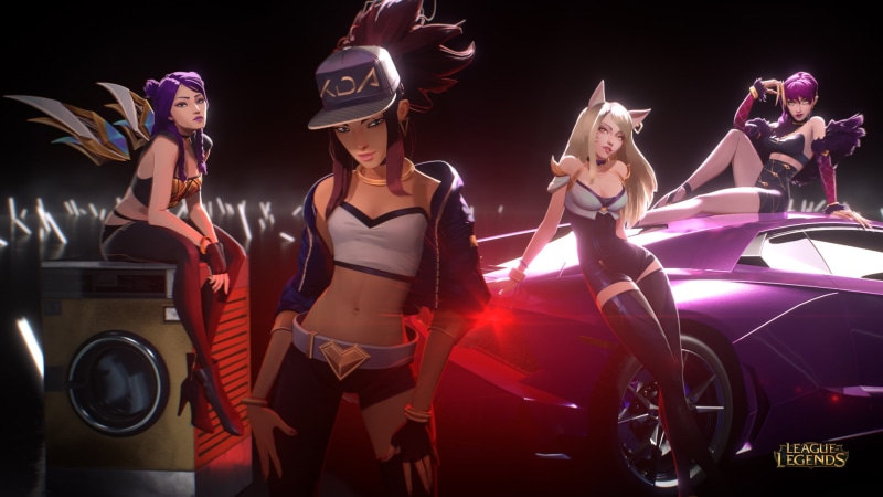 KaiSa (League of Legends), League Of Legends, Ahri (League Of Legends), Evelynn (League Of Legends), Video Game, Akali (League Of Legends), 1080P