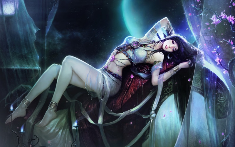 beautiful, girl, fantasy, 1080P