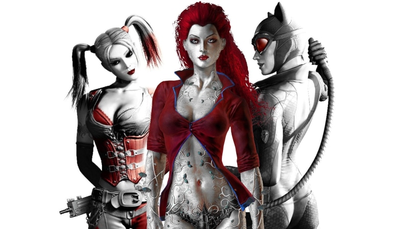 gotham-city-sirens, superhero, 1080P, poison, gotham, dc-comics, ivy, d-c, sirens, harley, catwoman, city, quinn