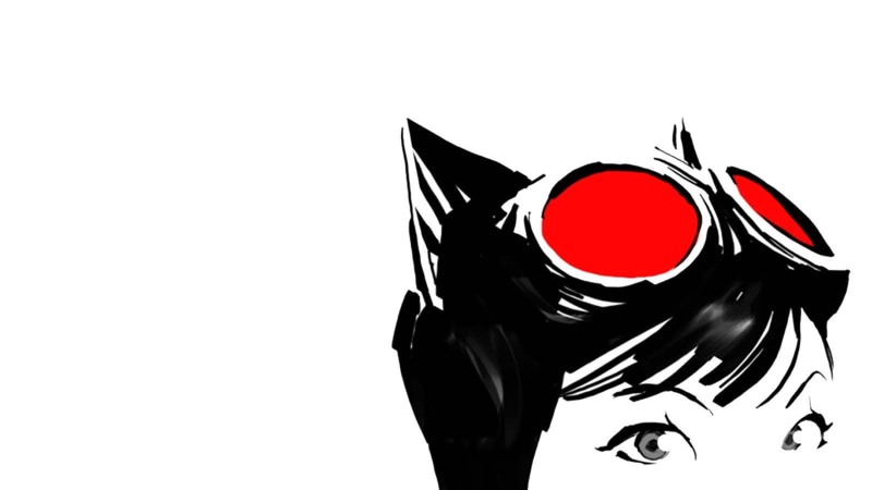 DC Comics, no people, indoors, Catwoman, red, plastic, shape, representation, arts culture and entertainment, close-up, art and craft, design, copy space