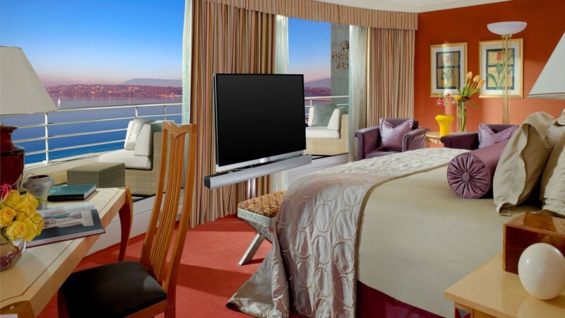 interior, 720P, interior design, bed, balcony, bedroom