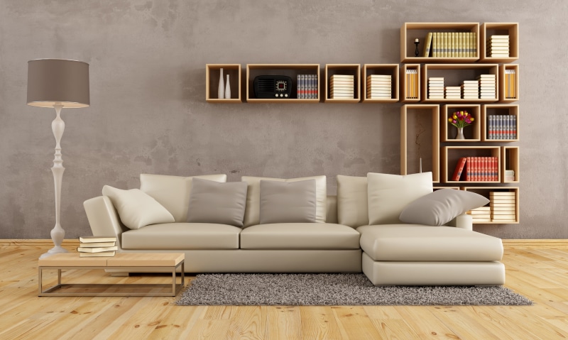 publication, leather, domestic Life, indoors, bookshelf, stylish design, couch, sectional, house, comfortable, building, no People, decoration, elegance