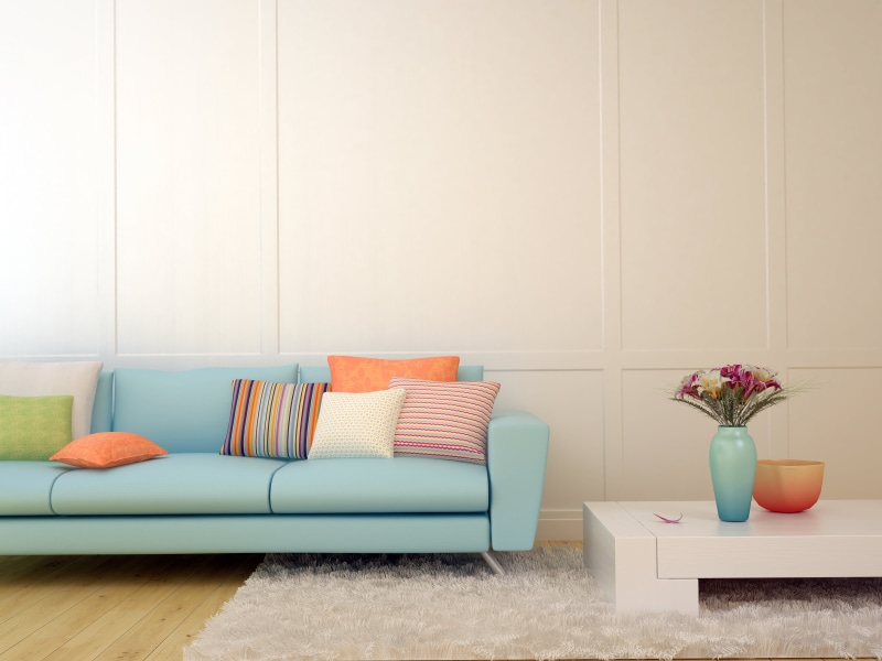 chair, cushion, domestic room, flower arrangement, indoors, modern, bouquet, flowering plant, stuffed, interior, seat, cozy, couch, 4K, flower, vase, coffee table