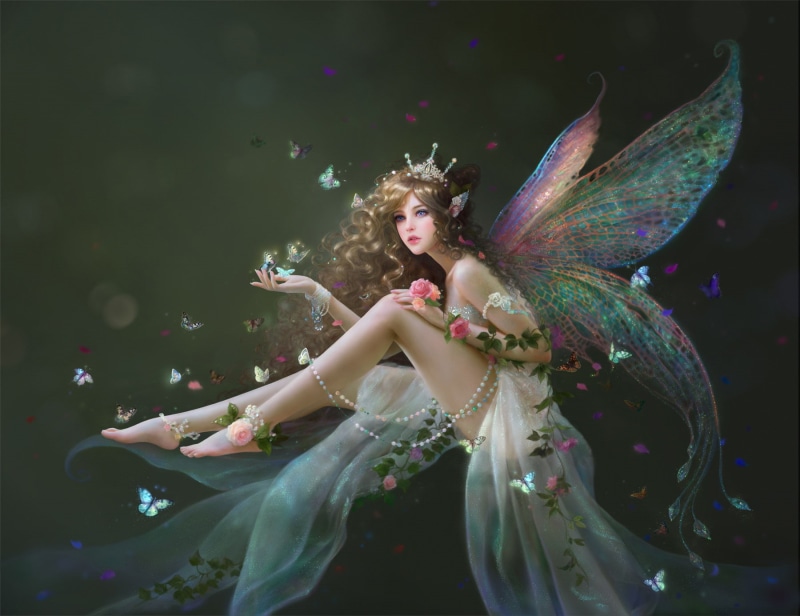 fantasy art, beauty, headwear, headdress, clothing, celebration, dancing, festival, women, 720P, hairstyle, costume, performance, fairies, event, real people