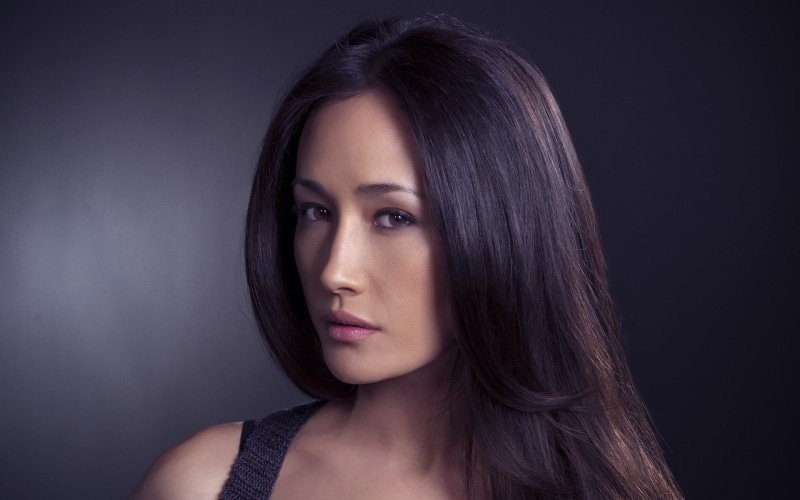 serious, beautiful people, brown hair, human face, females, long hair, Maggie Q, one person, beautiful woman, wearing, woman, 1080P, brown eyes, fashion