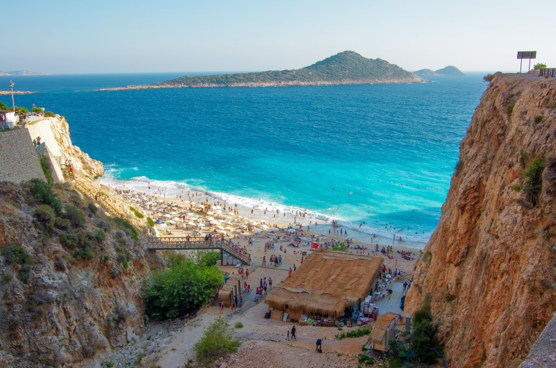 sky, architecture, aerial, antalya, mountain, beach, city, marine, scenics - nature, kaputas beach, nature, kaputas, put it in the, port, 4K, views of the sea