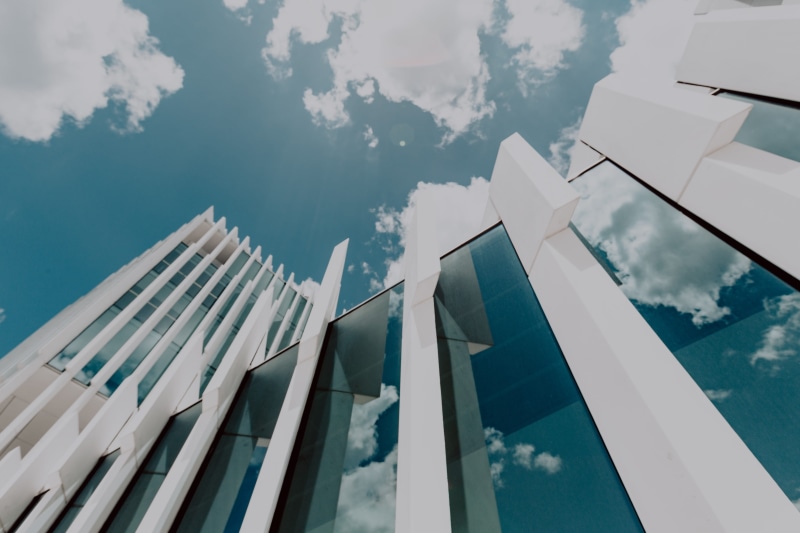 office building exterior, modern, minimalist, tall - high, mateus, no people, architect, 5K, architecture, building exterior, headquarters, building, lisbon