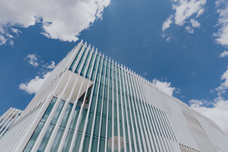 lisbon, low angle view, blue, aires, white, architect, glass - material, nature, minimalist, architecture, no people, built structure, tall - high, day