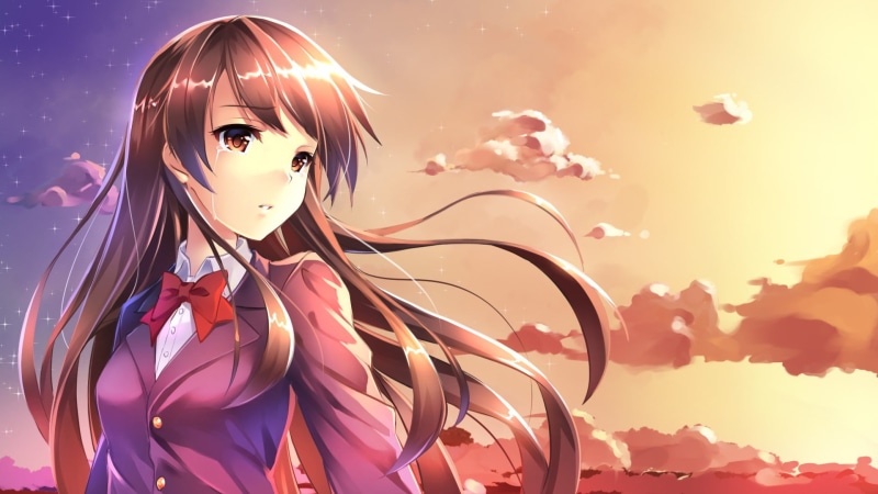 multi colored, no people, art and craft, crying, purple, character, human representation, sky, Nico Nico Singer, close-up, brunette, plant, fashion