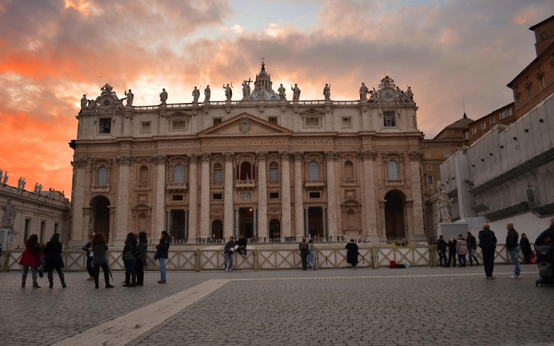 vatican, basilica, catholic, monuments, concrete, architecture, peter, cathedr, brown, structure, s, architectural, 4K, st-peter-basilica, church, saint-peter