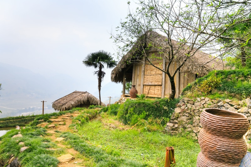 building, grass, building exterior, the countryside, rough, built structure, development, scenery, gold, the field, gardening, travel, no people, 4K, rice