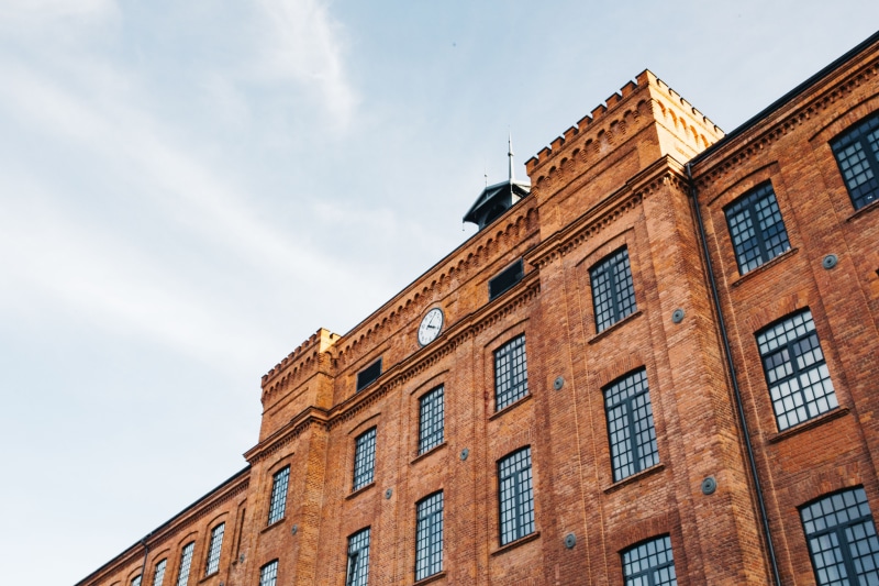 Architecture of the city, urban, historic, Poland, building Exterior, town, łódź, Loft, residential district, no people, windows, nature, industrial, old