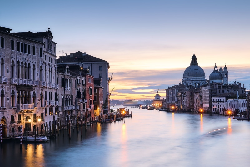 venice  Italy, travel, photography, sunset, cityscape, Grand Canal, 2K, architecture, venice - Italy, night, water, veneto, famous Place, canal, gondola