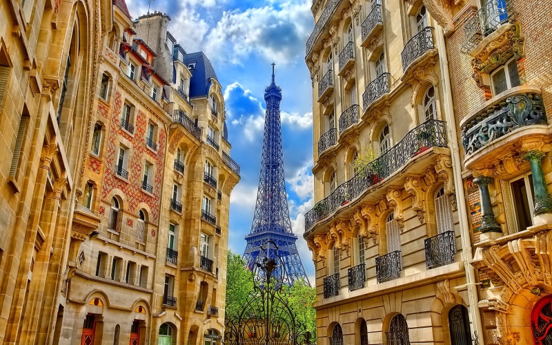 tower, france, buildings, 2K, eiffel, paris, hd