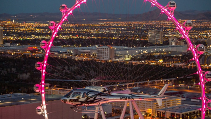 big, 1080P, footage, flamingo, wheel, hd, hotel, las, helicopters, desktop, vegas