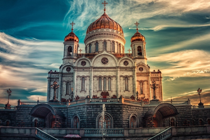 architecture, building, Russia, sky, church, 1080P