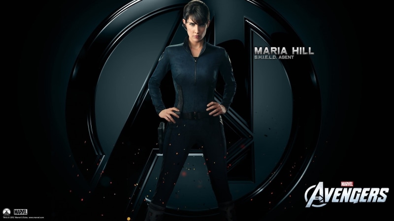 avengers, 1080P, agent, face, maria, smulders, black, hd, movies, hill, cobie