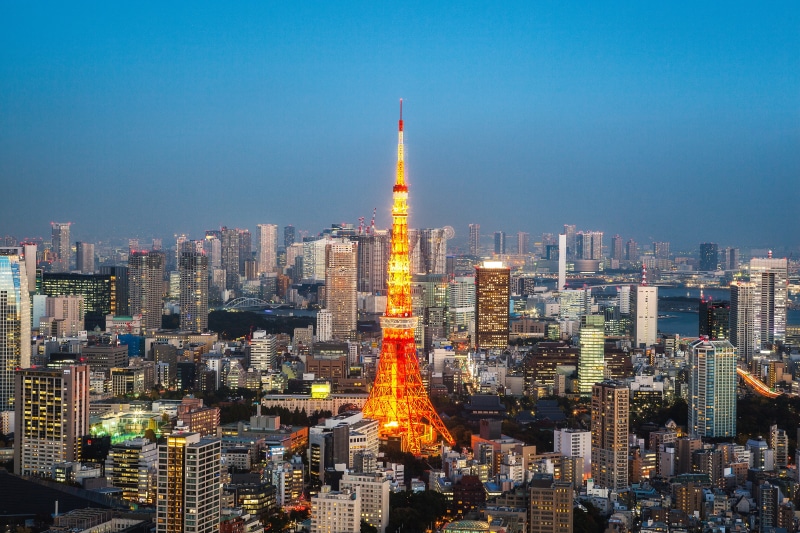 Skyline, 4K, Japan, Cityscape, Tokyo, 4K, Tokyo Tower