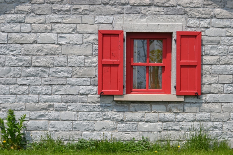 wall, façade, house, frame, wall - building feature, glass - material, brick wall, building exterior, plant, grey, bricks, outdoors, facade, window, building