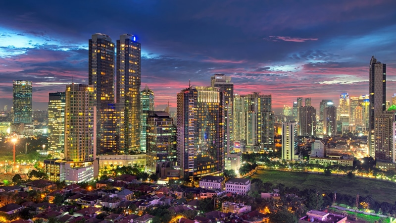 Jakarta, cityscape, city, 1080P