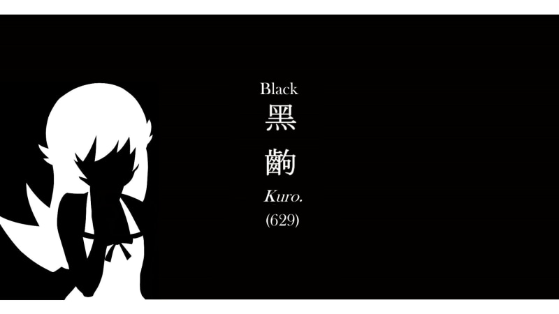 body part, no people, transfer print, Monogatari Series, 1080P, indoors, art and craft, creativity, text, communication, human representation, silhouette