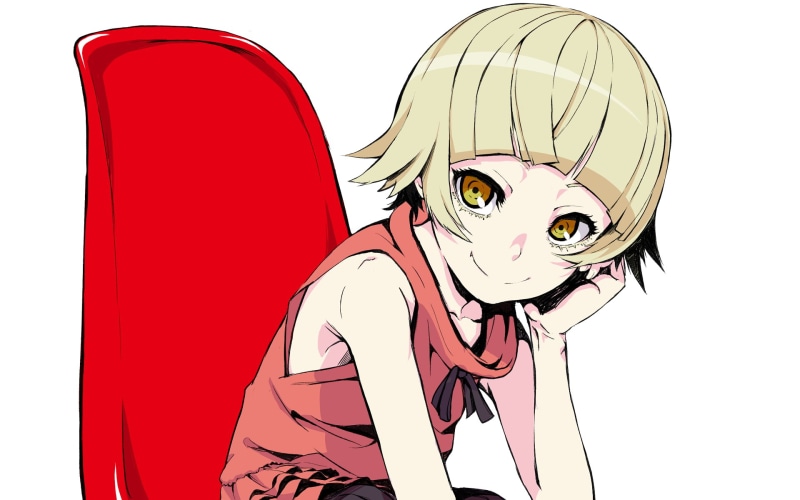 studio shot, art and craft, representation, Monogatari Series, red, emotion, cut out, mask, cartoon, white background, 1080P, clothing, indoors, disguise