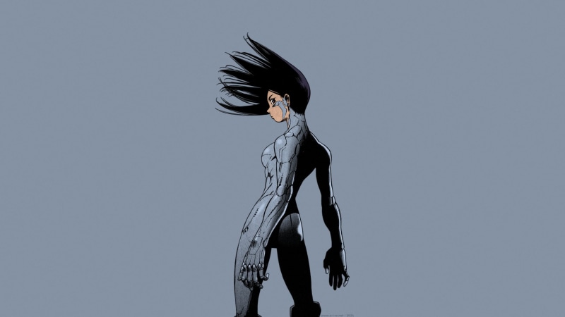 Gally, Yukito Kishiro, manga, dark hair, cyborg, GUNNM, short hair, Alita, Battle Angel Alita, anime, Alita: Battle Angel, 1080P, anime girls
