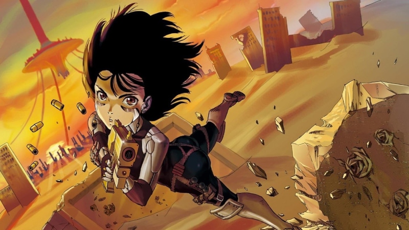 anime, Battle Angel Alita, 720P, Black Hair, GUNNM