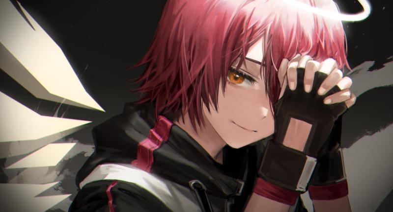 anime girls, Arknights, Exusiai (Arknights), portrait, 2D, 2K, anime, digital art, artwork