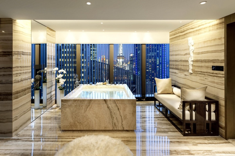 gray, architecture, luxury, 1080P, decorations, flooring, ceiling, no people, absence, empty, bed, interior design, modern, indoors, wealth, lighting equipment