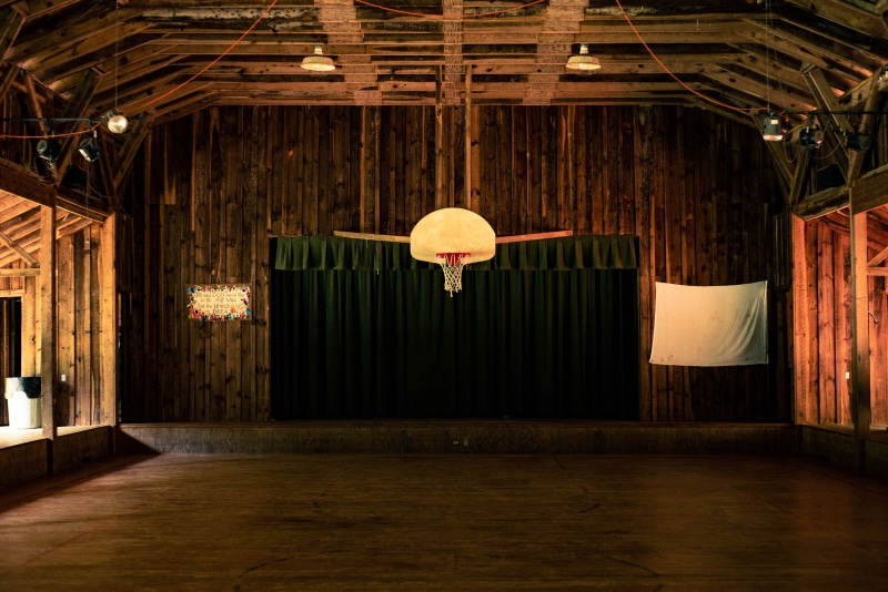 day, camp kahdalea road, basketball, light, lighting equipment, gym, stage - performance space, flooring, building, interior design, floor, illuminated