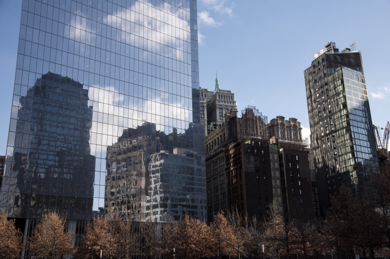 spire, office, architecture, office building exterior, built structure, building, financial district, building exterior, day, low angle view, glass facades