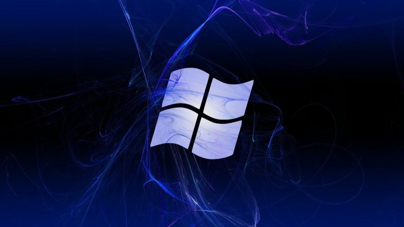 blue, windows, complexity, Microsoft Windows, night, indoors, logo, high angle view, studio shot, long exposure, no people, black background, pattern, close-up