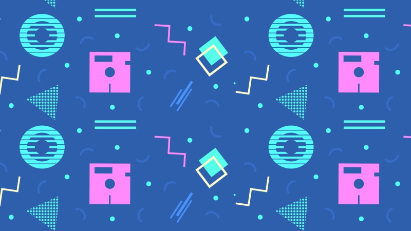 digital, technology, pattern, Windows 95, 4K